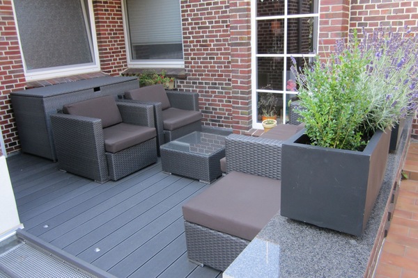 Sitzecke im Außenbereich