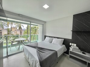 1 bedroom, soundproofing, free WiFi - RN Studio Premium 102 - Vista Mar (Maceió)