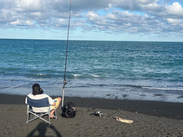 Ubicación a pie de playa y toallas de playa