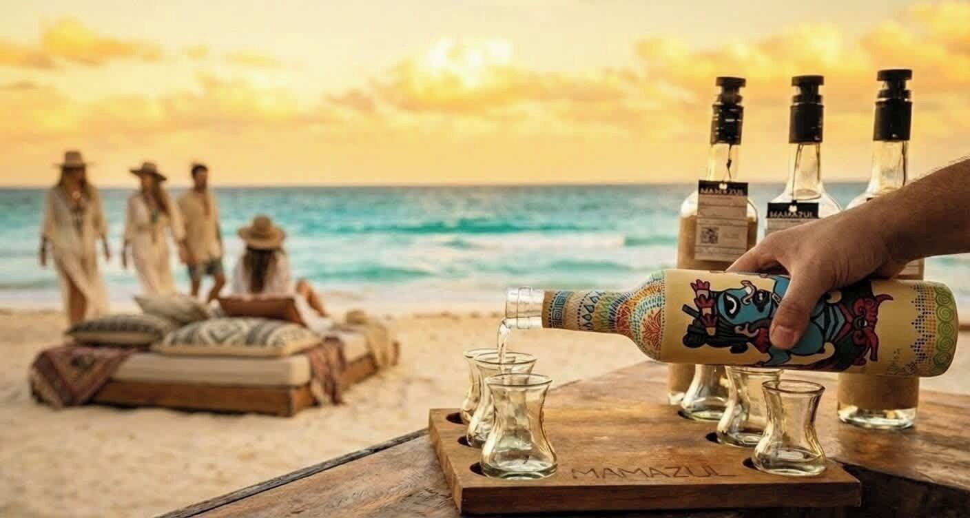 Sun loungers, beach towels