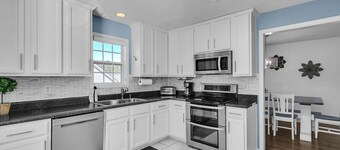 NEW! Modern 6BR Haven w/ Playroom, Gym & Deck!