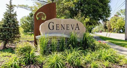 Charming 2-bedroom house with WiFi, AC in brilliant Geneva