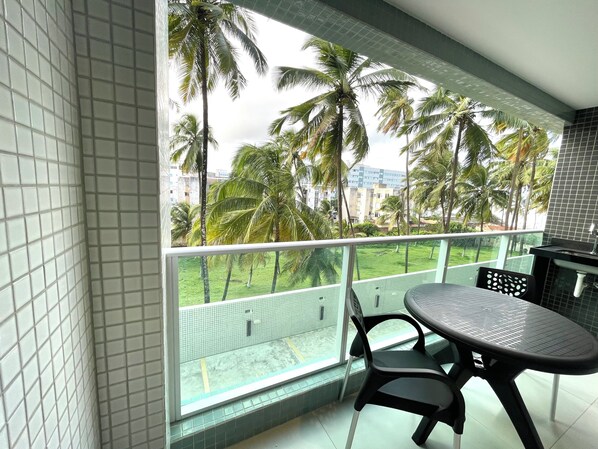 Comfort Apartment, Balcony, Sea View | Lanai - RN Studio Premium 103 - Vista Mar (Maceió)