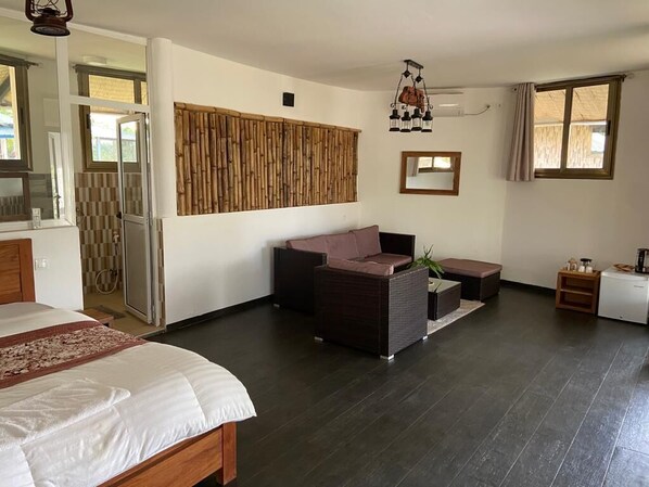 Deluxe Suite, Balcony, Hill View | Living area - MAF Village (Maférinya)