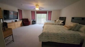 3 soverom, strykejern/-brett, wi-fi og sengetøy