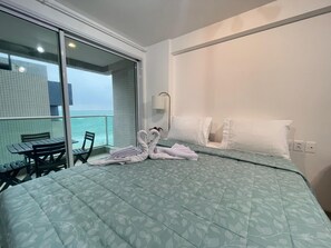 舒适公寓, 阳台, 海景 | 1 多间卧室、免费 WiFi