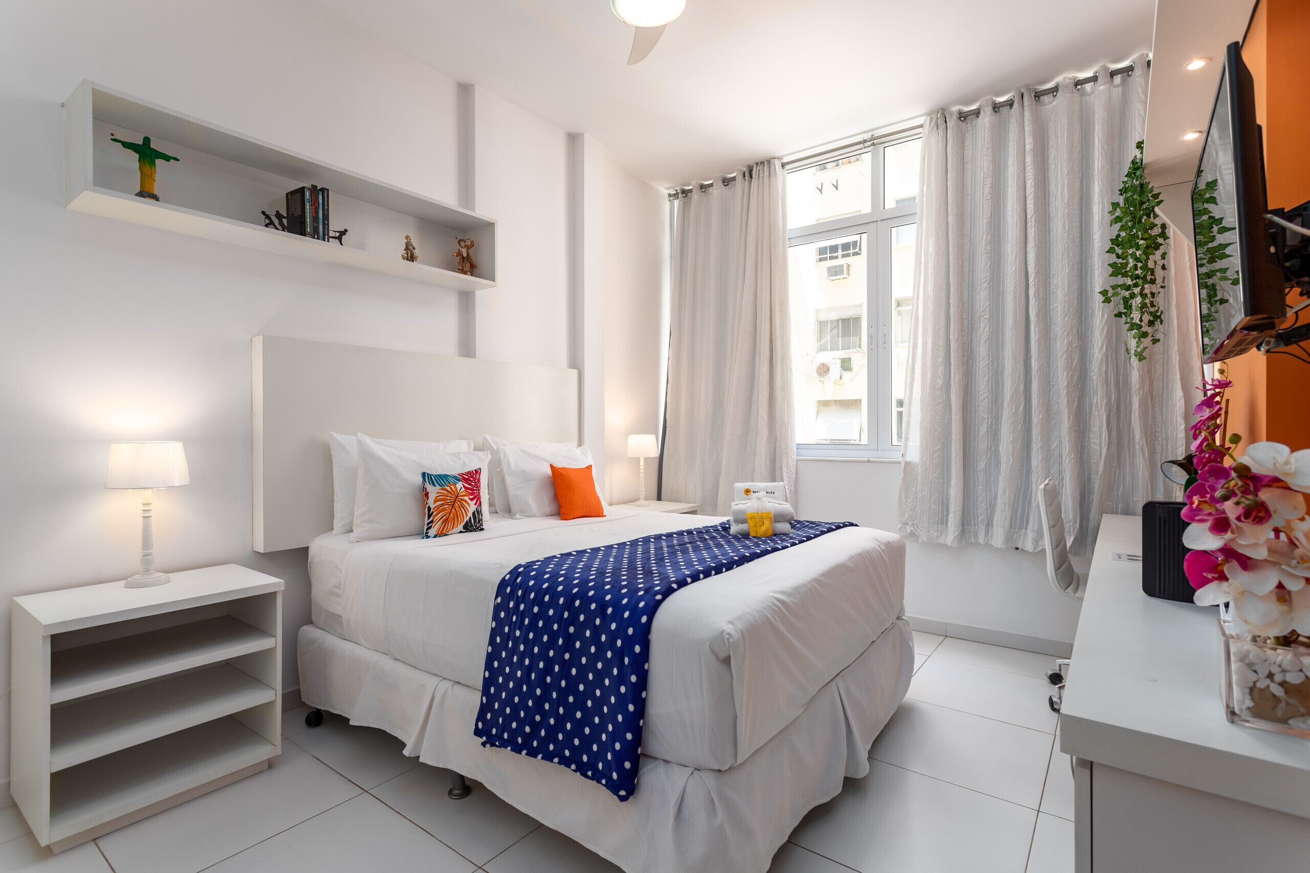 1 bedroom, iron/ironing board, travel crib, free WiFi