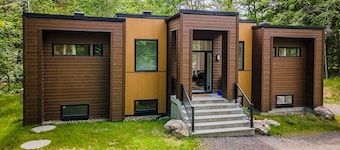 Luxury Chalet Galaxy, 4 beds,4 bath, Hot Spa/Tub, Fire-pit, GameArcade, Billiard