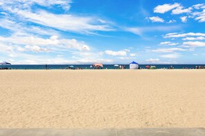 On the beach