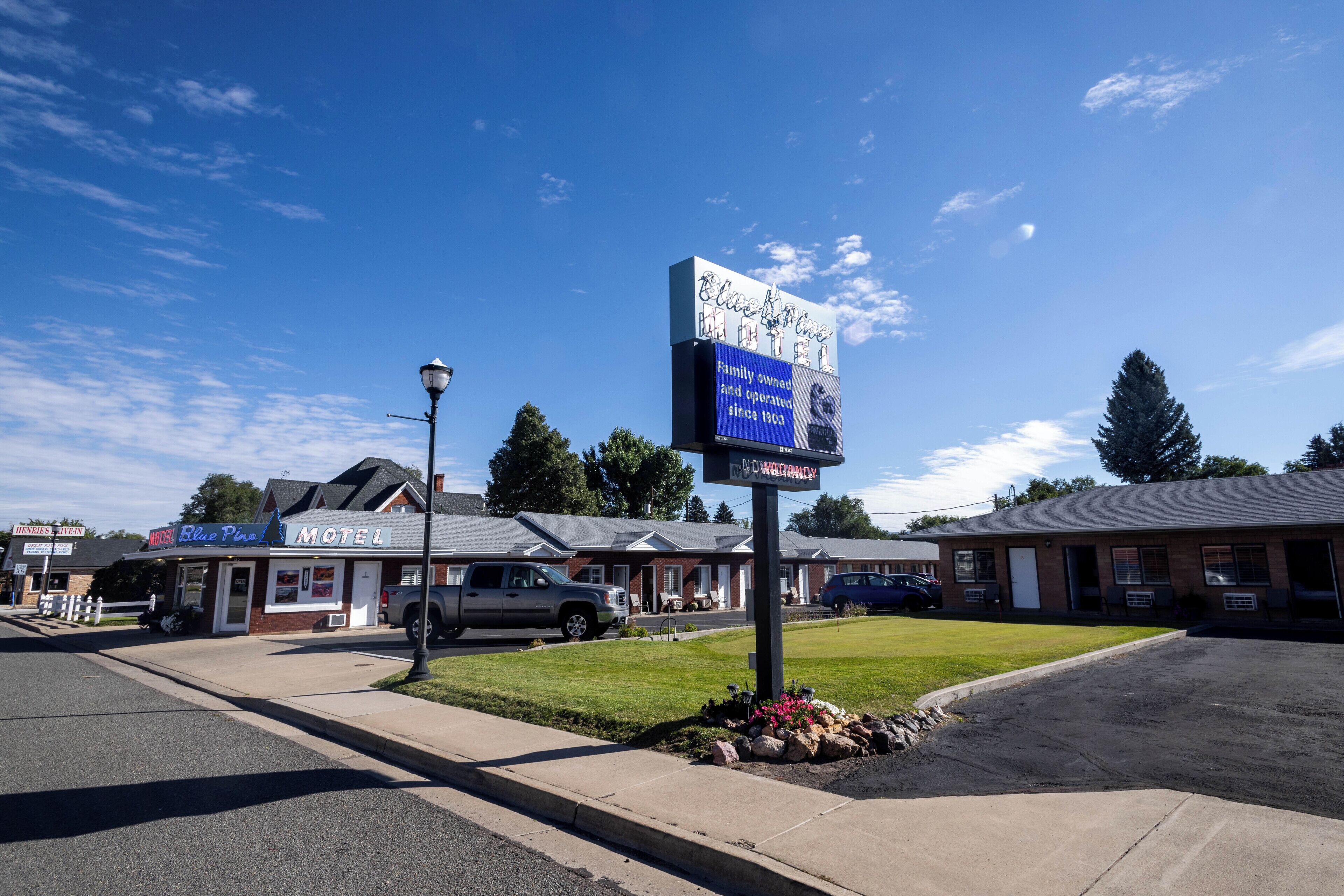 Façade de l’hébergement 