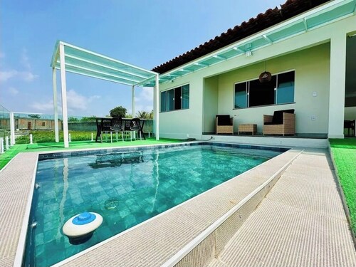 House in a gated community in Sto Amaro do Maranhão, close to the river and lakes.