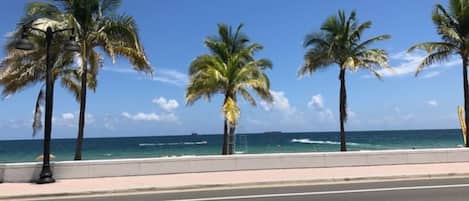 Beach nearby
