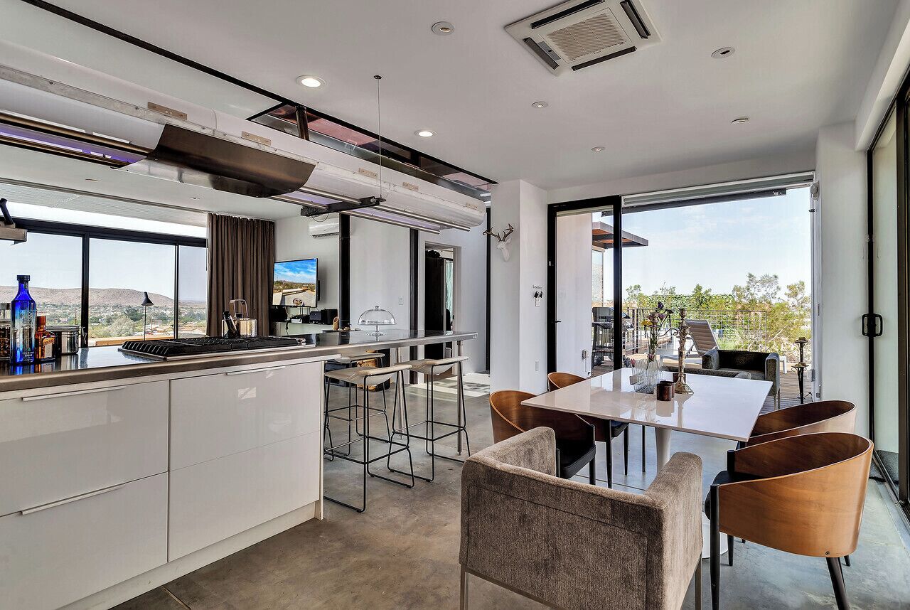 Deluxe House, pemandangan gurun | Dapur peribadi