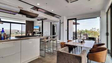 Deluxe House, pemandangan gurun | Dapur peribadi
