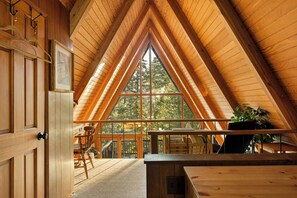 Interior - The Tranquil Pines A-Frame Cabin | Spectacular Views! (Twin Peaks)