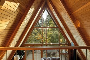 Interior - The Tranquil Pines A-Frame Cabin | Spectacular Views! (Twin Peaks)