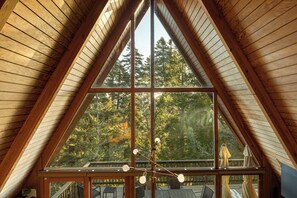 Interior - The Tranquil Pines A-Frame Cabin | Spectacular Views! (Twin Peaks)