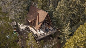 Exterior - The Tranquil Pines A-Frame Cabin | Spectacular Views! (Twin Peaks)