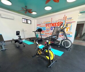Fitnessbereich