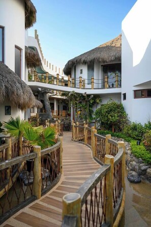 Enceinte de l’hébergement