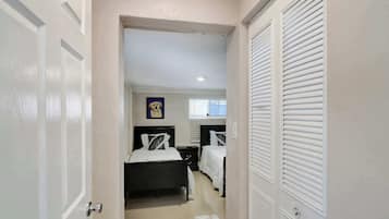 4 bedrooms, iron/ironing board, travel crib, WiFi