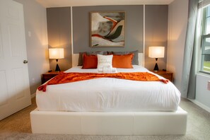 6 chambres, fer et planche à repasser, lit parapluie, Wi-Fi