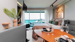 Luxury Apartment, Balcony, Sea View - RN Studio Premium 916 - Vista Mar (Maceió)