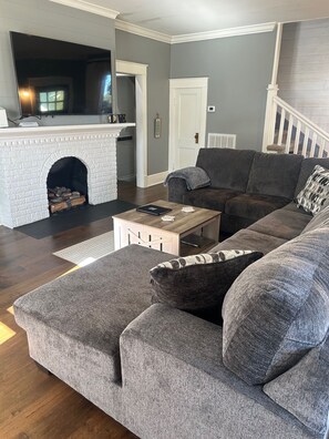 Smart-tv och böcker