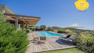 Una piscina riscaldata