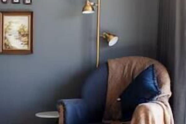 Your corner retreat, scroll your reels or read a book. The perfect little nook.