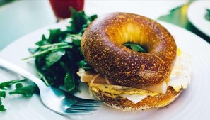 Kontinental frokost er inkludert hver dag