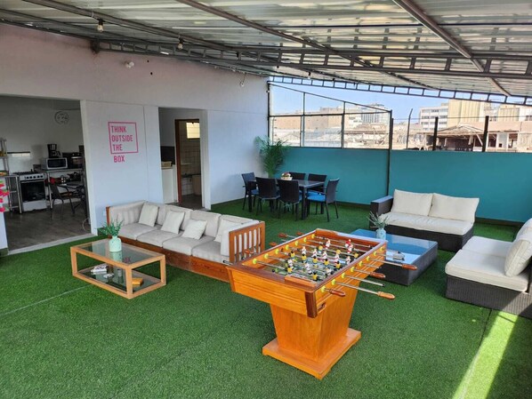 Restauration en plein air