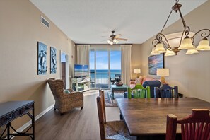 TV - Beachfront Spanish Key | Steps from Flora Bama | Pools, Hot Tub, Gym & More! | My Beach Getaways (Pensacola)