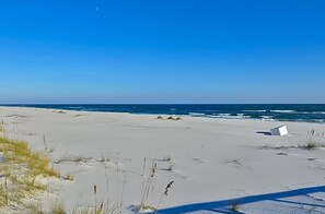 On the beach