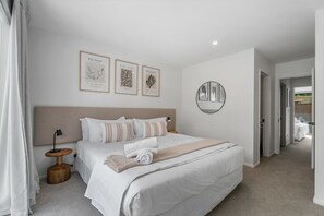 3 bedrooms, iron/ironing board, travel cot, WiFi