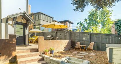 Steps from Wash Park: Modern Apt, Patio + Parking