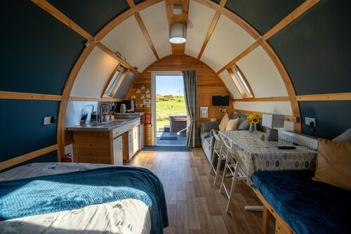 Groß-Hot Tub Accessible-Kabine-Ensuite mit Dusche