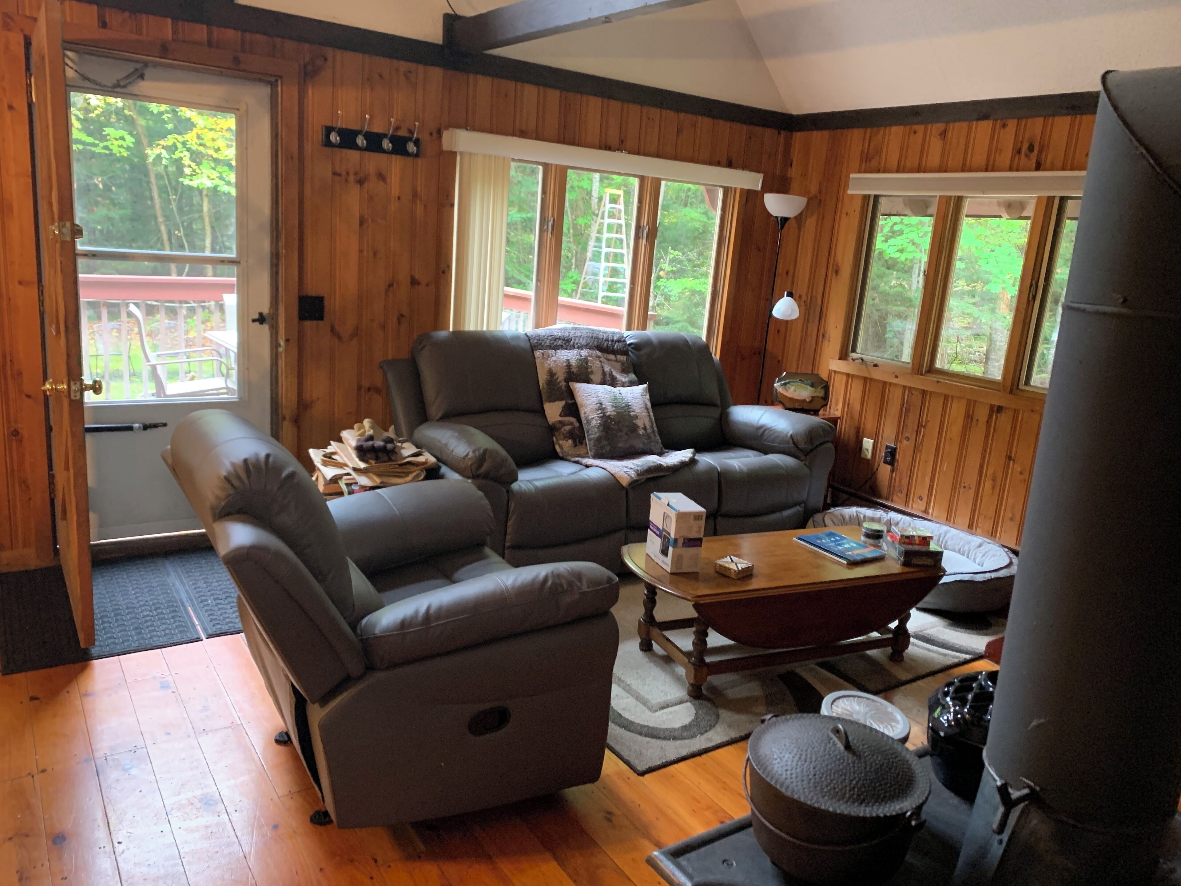 TV connectée, cheminée