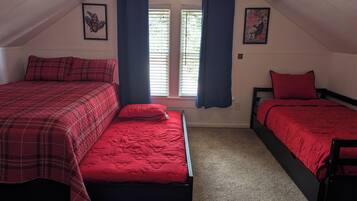 2 chambres, fer et planche Ă repasser, Wi-Fi, draps fournis