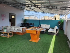 Outdoor dining - Cozy triple apartment in charming Lima with WiFi #12 (Lima)