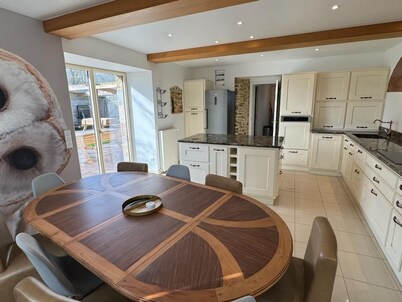 Chouette and Hibou 30pers 2 Cottage : jacuzzi