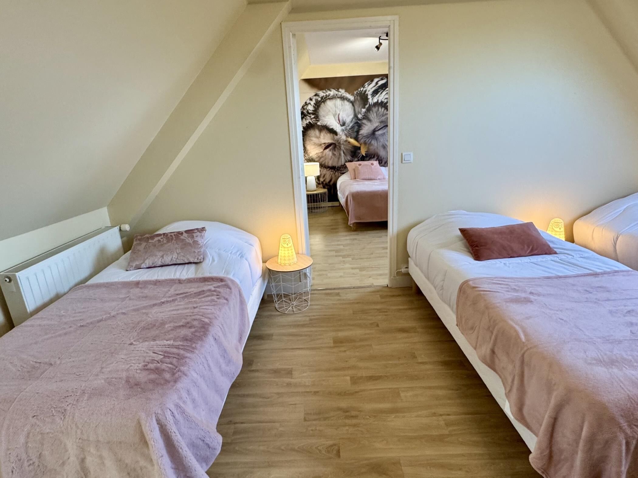 9 chambres, accès Internet