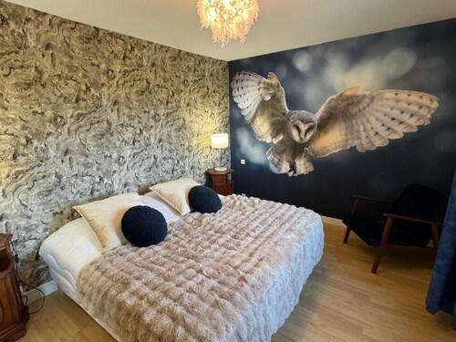 Chouette and Hibou 30pers 2 Cottage : jacuzzi