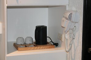 1 bedroom, desk, blackout curtains, rollaway beds