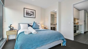 2 chambres, accès au Wi-Fi (inclus), literie fournie