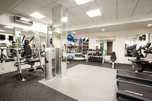 Fitness facility - Hip Kips Bay Studio w/ Gym & W/D, close to Park Ave, by Blueground (New York)