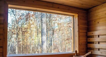 Cozy Year-Round Luxury Yurt with Sauna and Wi-fi