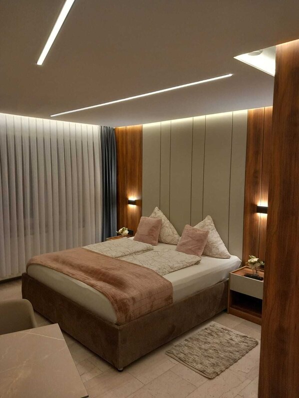 Couette en duvet d'oie, matelas Select Comfort