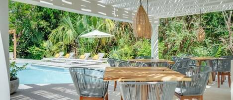 Restaurante al aire libre