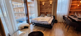 Luxuriöses Apartment mit Sauna an der Piste